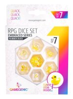 Embraced Series - Rubber Duck - RPG Dice Set (7pcs)