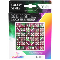 Galaxy Series - Aurora - D6 Dice Set 12 mm (36 pcs)