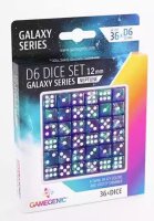Galaxy Series - Neptune - D6 Dice Set 12 mm (36 pcs)