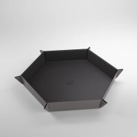 Magnetic Dice Tray Hexagonal Black/Gray -...
